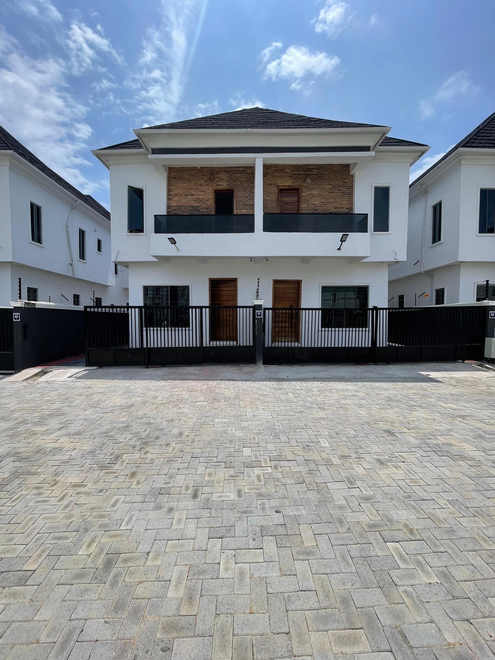 4-Bedroom Semi-Detached Duplex with BQ for Sale in Ikota, Lekki